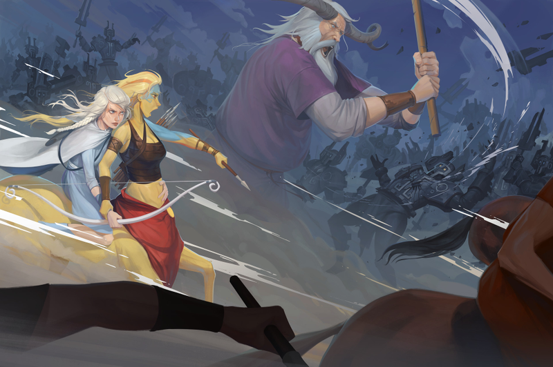Illustration for article titled The Art Of The Banner Saga 3